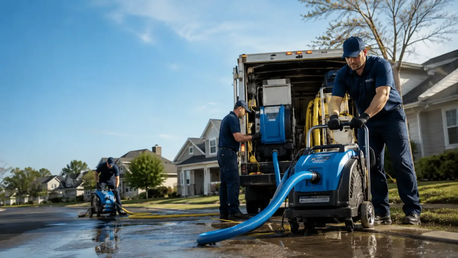 Flood Damage Cleanup in Orogrande, NM